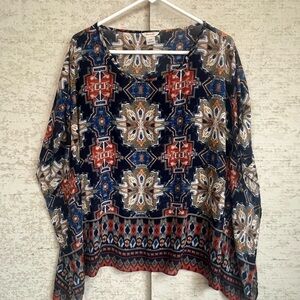 Ariat Geometric Print Women's Top